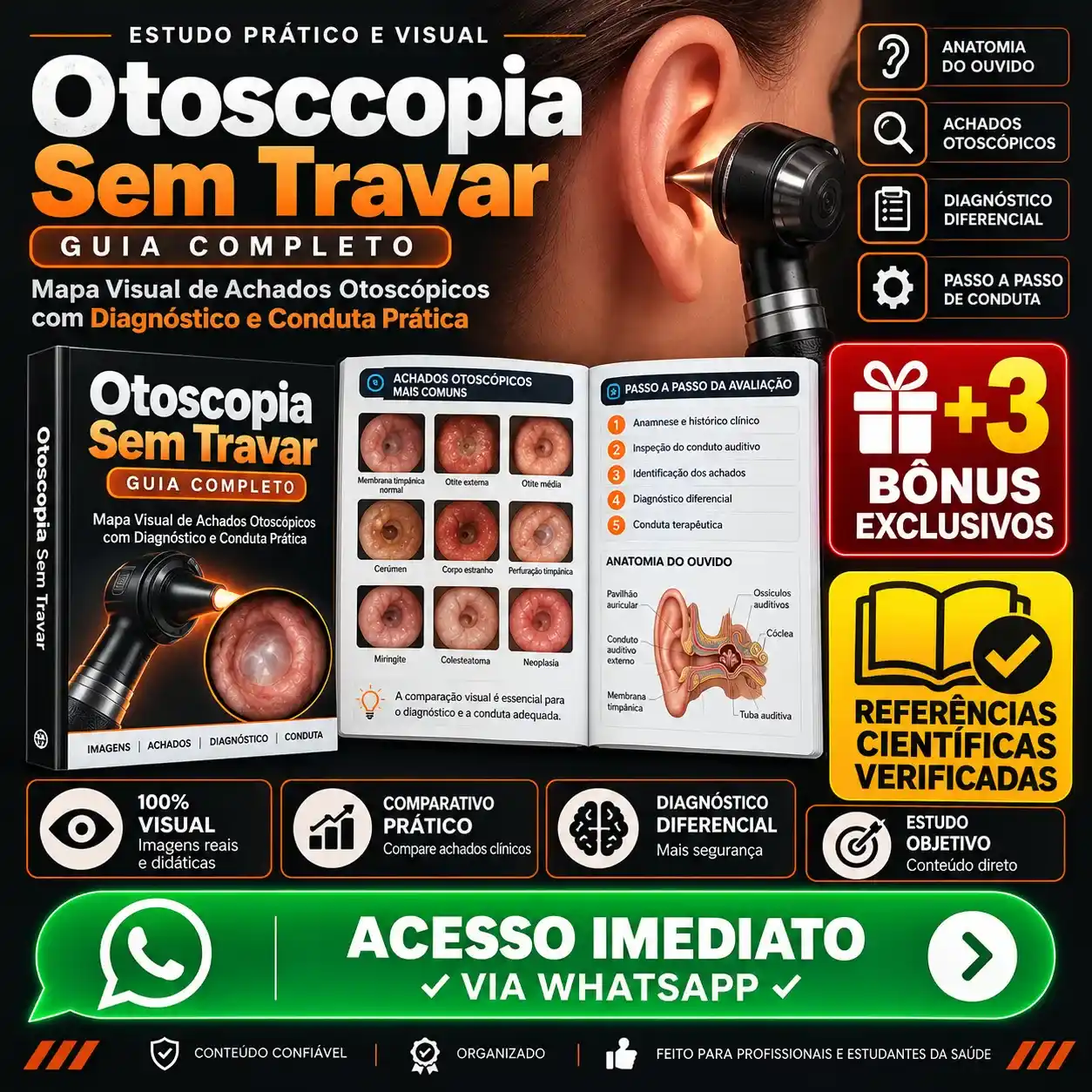 Otoscopia Sem Travar